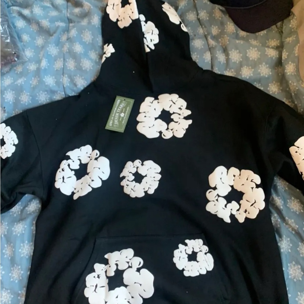 Black and White Graphic Hoodie